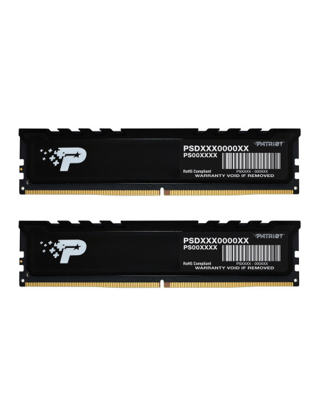 Patriot Premium Black Ddr5 16Gb 5600Mhz Radiator