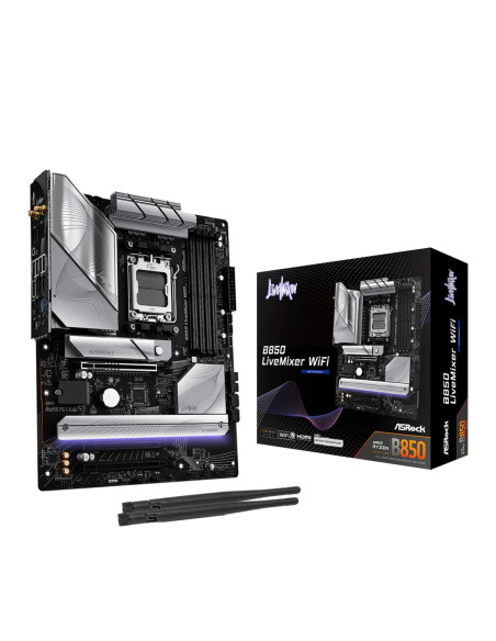 Asrock B850 Livemixer Wifi Amd B850 Gniazdo Am5 Atx