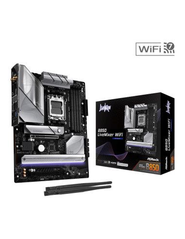 Asrock B850 Livemixer Wifi Amd B850 Gniazdo Am5 Atx