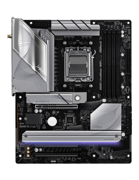Asrock B850 Livemixer Wifi Amd B850 Gniazdo Am5 Atx