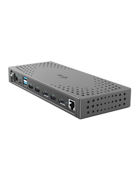 I-Tec Catriple4Kdockpd2 Stacja Dokująca Przewodowa Usb 3.2 Gen 2 (3.1 Gen 2) Type-C Szary