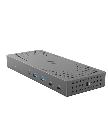 I-Tec Catriple4Kdockpd2 Stacja Dokująca Przewodowa Usb 3.2 Gen 2 (3.1 Gen 2) Type-C Szary