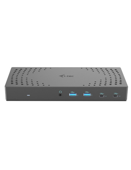 I-Tec Catriple4Kdockpd2 Stacja Dokująca Przewodowa Usb 3.2 Gen 2 (3.1 Gen 2) Type-C Szary