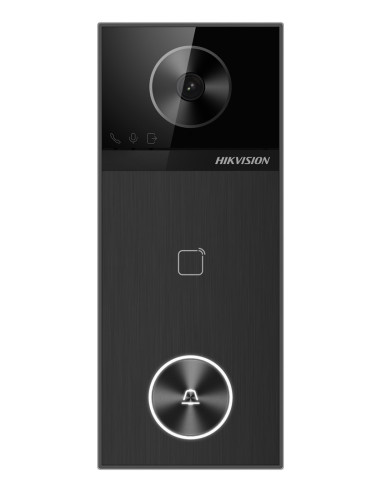 Wideodomofon Hikvision Ds-Kv6114-Wbe1 Wi-Fi/Ip 4Mpx Wi-Fi 6 Czarny