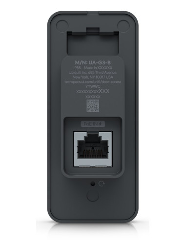 Czytnik Ubiquiti Ua-G3-B, Unifi Access G3 Reader, Czarny
