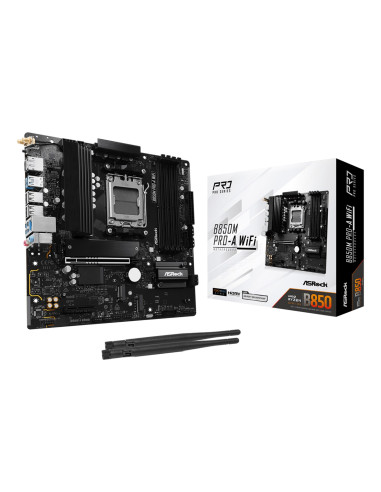 Asrock B850M Pro-A Wifi Amd B850 Gniazdo Am5 Micro Atx