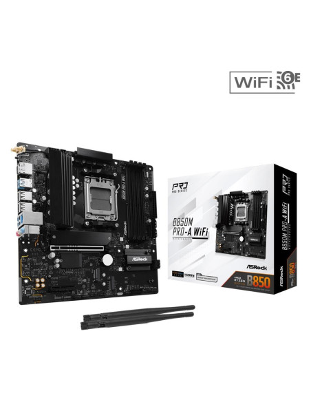 Asrock B850M Pro-A Wifi Amd B850 Gniazdo Am5 Micro Atx