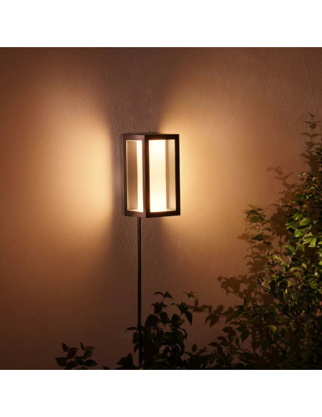 Philips Hue Sieninis Lauko Šviestuvas Impress (Baltas Ir Spalvotas)