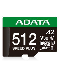 Adata Speed Plus Microsdxc 512 Gb Class 3 Uhs-I/U3 A2 V30