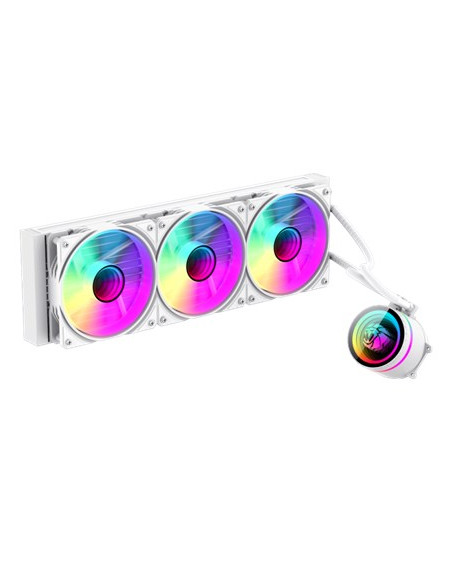 Gamemax Iceburg 360 Infinity Wh System Chłodzenia Komputerów Procesor Chłodnica Cieczy All-In-One 12 Cm Biały 1 Szt.