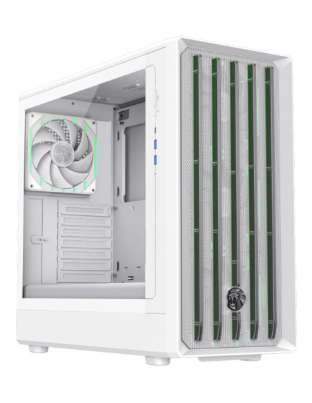 Gamemax Claw 460 Wh Midi Tower Biały