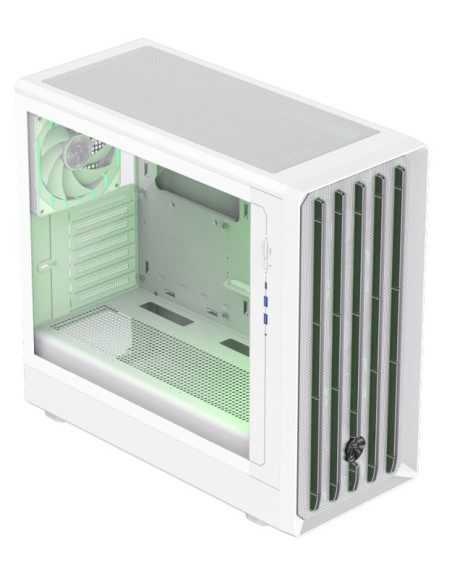 Gamemax Claw 460 Wh Midi Tower Biały