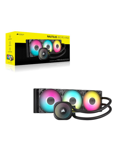 Corsair Nautilus 360 Rs Argb Procesor Chłodnica Powietrza Czarny