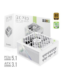 Gamemax Psu | Gx Pro 1050G Wh | 1050 W | Gold | White | Full Modular