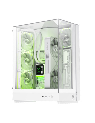 Gamemax T20 Wh Midi Tower Biały