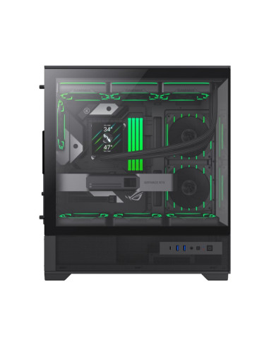 Gamemax Vista 2 Ab Midi Tower Czarny