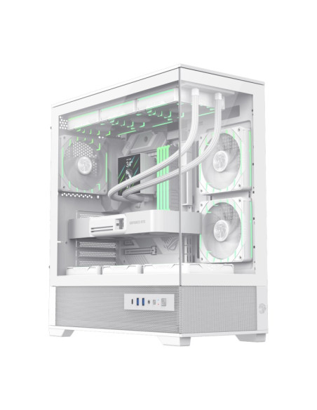 Gamemax Vista 2 Aw Midi Tower Biały