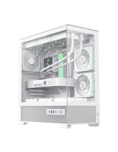 Gamemax Vista 2 Aw Midi Tower Biały