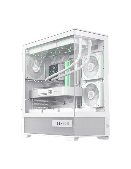Gamemax Vista 2 Aw Midi Tower Biały
