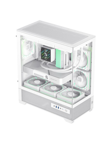 Gamemax Vista 2 Aw Midi Tower Biały
