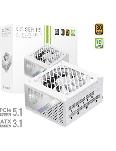 Gamemax Psu | Gs 750G Wh | 750 W | Sfx | White | Full Modular