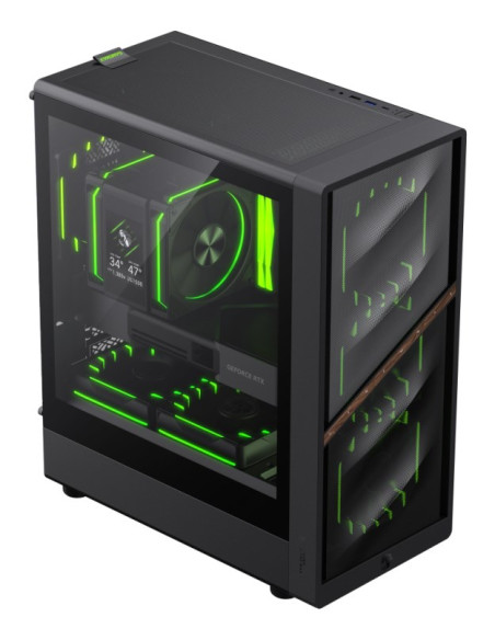 Gamemax Aeris 330 Mb Mini Tower Czarny