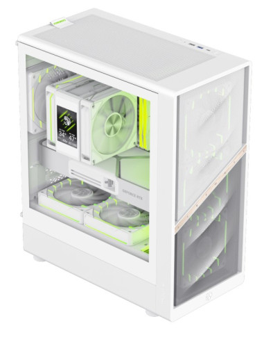 Gamemax Aeris 330 Mw Mini Tower Biały