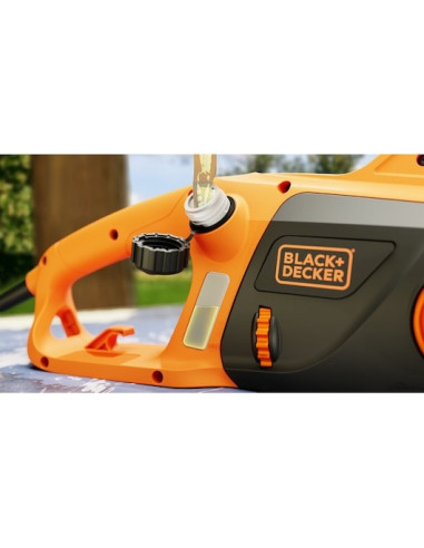 Black & Decker Becs2245-Qs Piła Łańcuchowa 2200 W Pomarańczowy