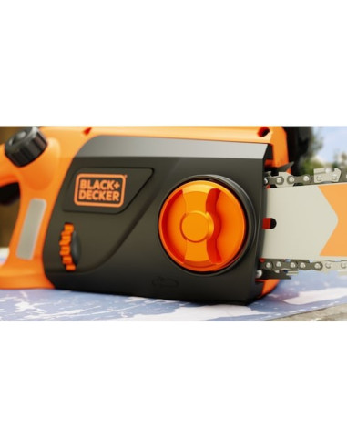 Black & Decker Becs2245-Qs Piła Łańcuchowa 2200 W Pomarańczowy