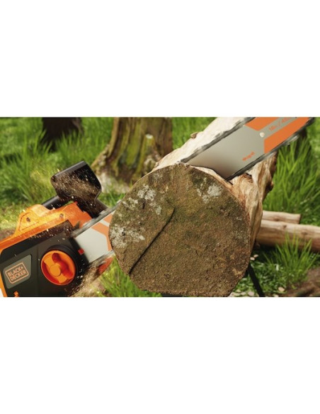 Black & Decker Becs2245-Qs Piła Łańcuchowa 2200 W Pomarańczowy