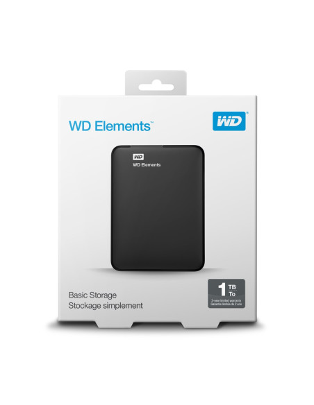 Dysk Zewnętrzny Hdd Wd Elements Portable 1Tb 2.5 Black