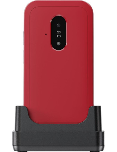 Doro Leva E22 7,11 Cm (2.8") 127,8 G Czerwony, Biały Telefon Funkcjonalny