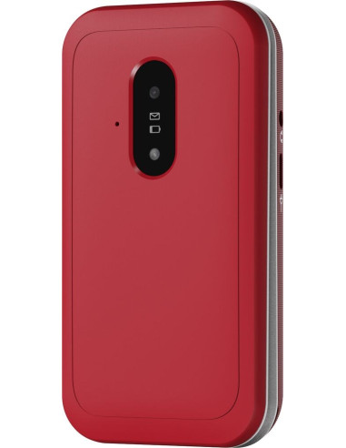 Doro Leva E22 7,11 Cm (2.8") 127,8 G Czerwony, Biały Telefon Funkcjonalny