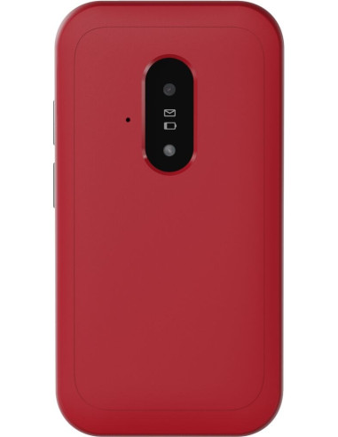 Doro Leva E22 7,11 Cm (2.8") 127,8 G Czerwony, Biały Telefon Funkcjonalny