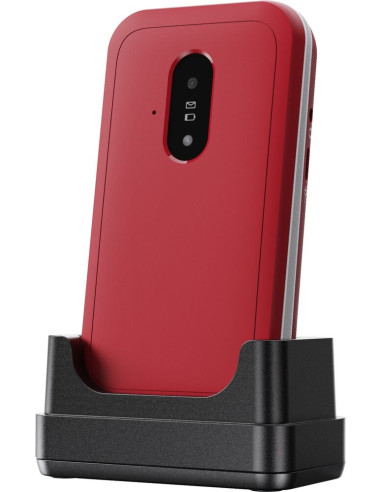 Doro Leva E22 7,11 Cm (2.8") 127,8 G Czerwony, Biały Telefon Funkcjonalny