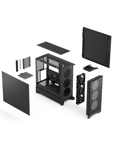 Fractal Design Pop 2 Air Black Solid Midi Tower Czarny