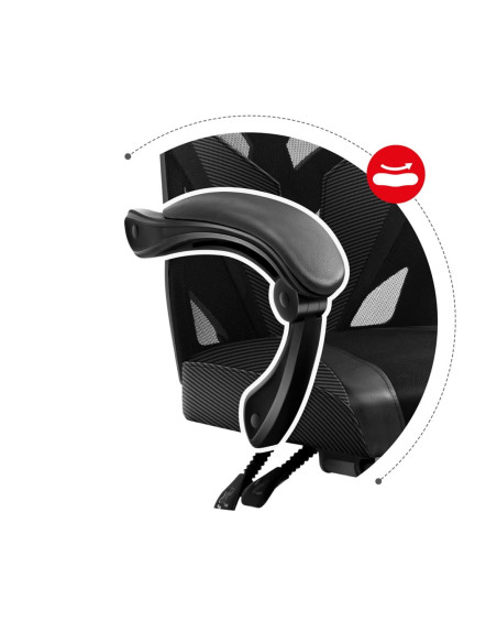 Fotel Gamingowy Huzaro Combat 5.0 Black