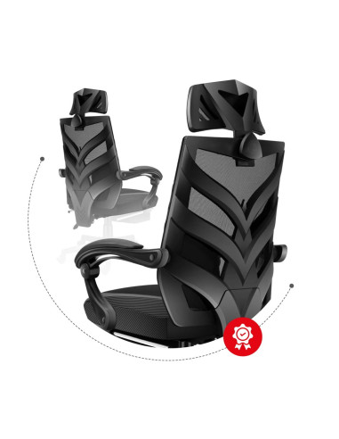 Fotel Gamingowy Huzaro Combat 5.0 Black