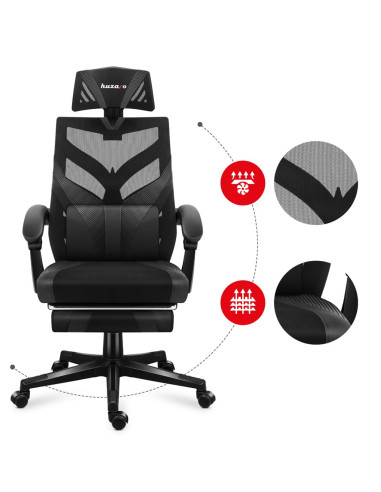 Fotel Gamingowy Huzaro Combat 5.0 Black