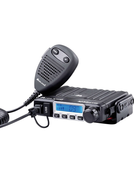 Radio Cb Midland M-Mini Am/Fm Multi Usb