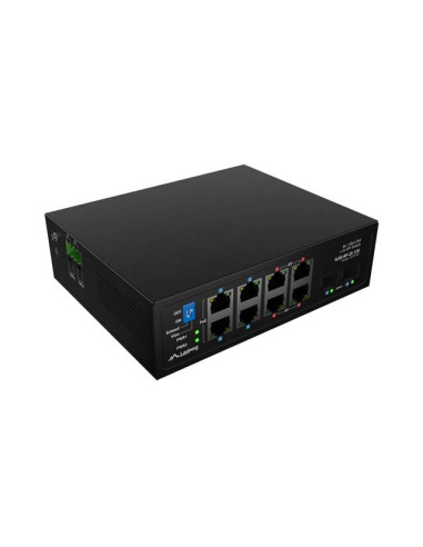 Lanberg Switch Light Industrial Poe 4Xbt 4Xat 2Xsfp Din Niezarządzalny Gigabit Ethernet