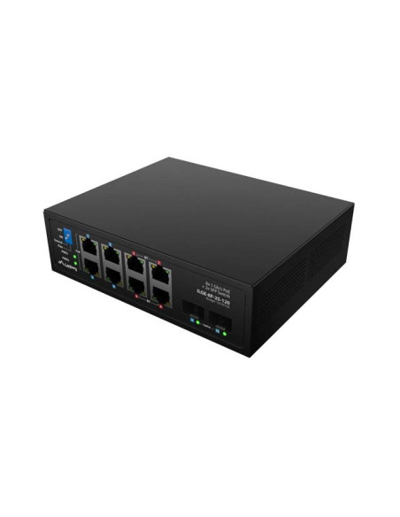 Lanberg Switch Light Industrial Poe 4Xbt 4Xat 2Xsfp Din Niezarządzalny Gigabit Ethernet