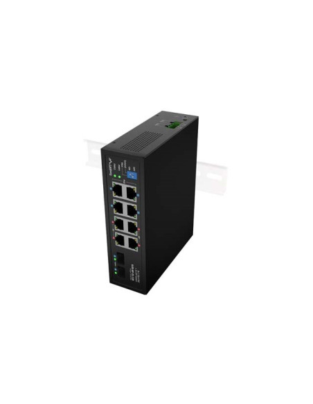 Lanberg Switch Light Industrial Poe 4Xbt 4Xat 2Xsfp Din Niezarządzalny Gigabit Ethernet