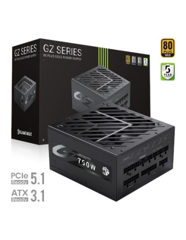 Gamemax Psu | Gz 750G | 750 W | Gold | Full Modular