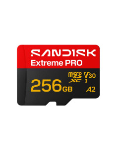 Sandisk Extreme Pro Microsd Uhs-I 256Gb Microsd 250Mb/S(R) / 170Mb/S(W)