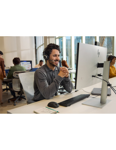Słuchawki Przewodowe Hp Poly Mission 615 Monaural Usb Wired Headset