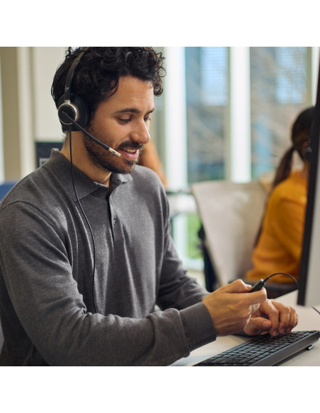 Słuchawki Przewodowe Hp Poly Mission 615 Monaural Usb Wired Headset