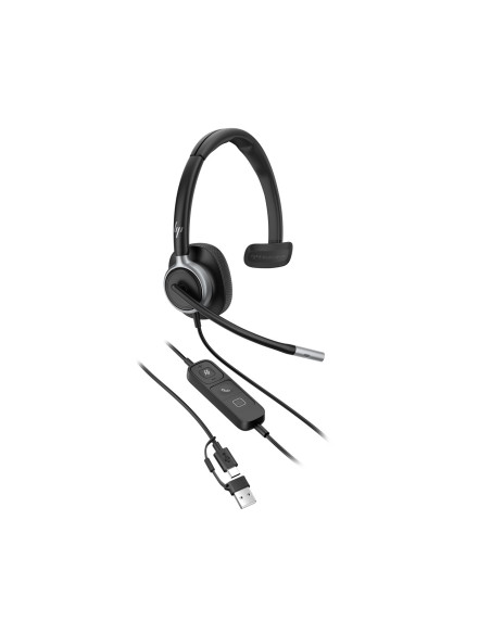 Słuchawki Przewodowe Hp Poly Mission 615 Monaural Usb Wired Headset