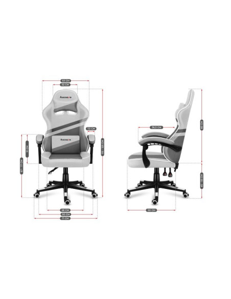 Fotel Gamingowy - Huzaro Force 4.4 White Mesh