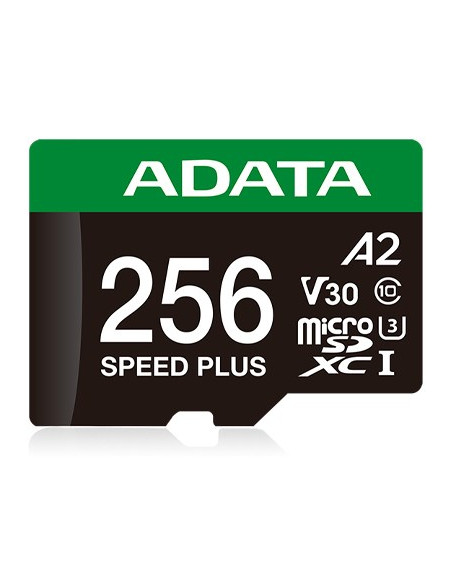 Adata Speed Plus Microsdxc 256 Gb Class 3 Uhs-I/U3 A2 V30